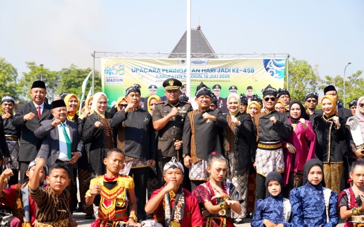TNI Siap Dukung Pembangunan di Kabupaten Madiun
