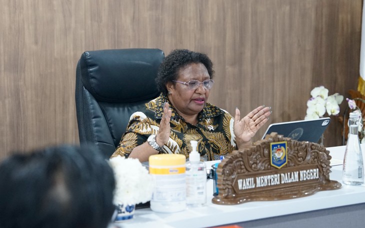 Wakil Menteri Dalam Negeri (Wamendagri) Ribka Haluk 