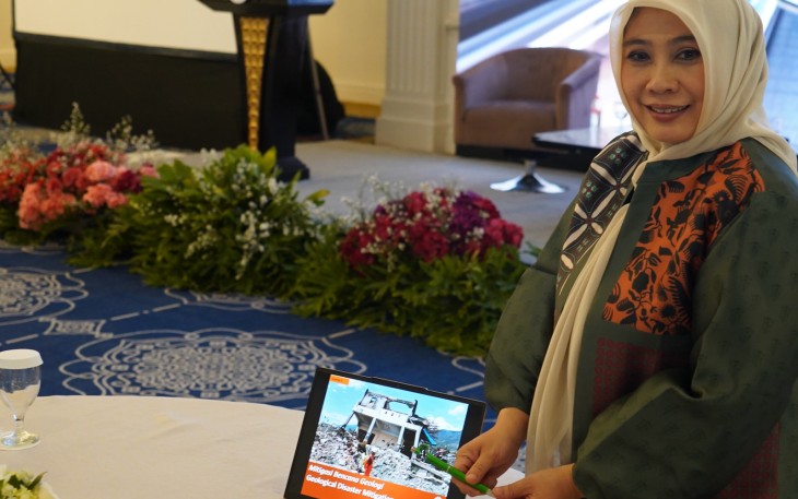 Pakar Komunikasi Kebencanaan sekaligus dosen Program Studi Komunikasi Universitas Pertamina (UPER), Dr. Farah Mulyasari,