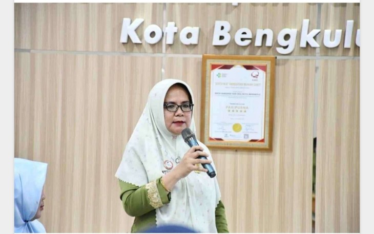 Direktur RSHD Bengkulu dr. Lista dalam keterangannya, Jumat (13/3/2026) /Foto : MC 