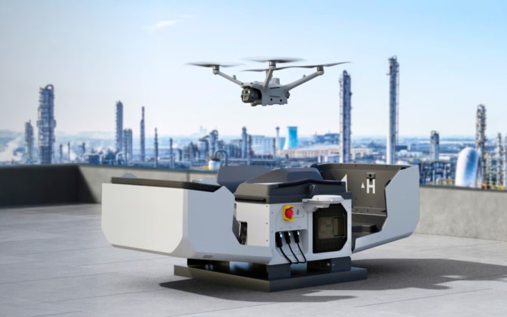 Inspeksi Aset Terjadwal Berbasis Sistem Drone Otomatis