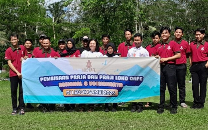Loko Café Gelar Pembinaan Praja Praji di Kaliurang