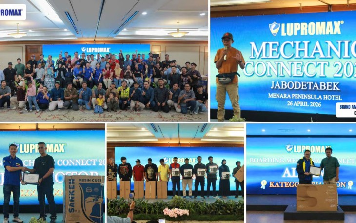Lupromax Mechanic Connect 2026 - Jabodetabek : Bangun Relasi dan Apresiasi Mitra Bengkel