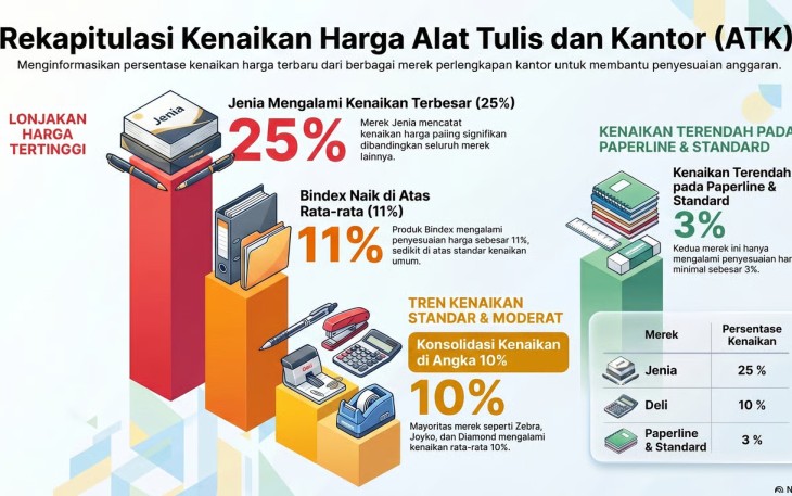 Harga ATK Diprediksi Normal Seiring Meredanya Konflik Global