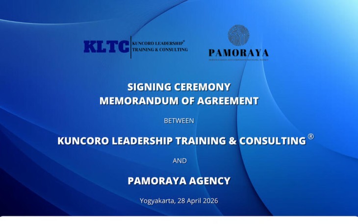 KLTC MoA dengan Pamoraya Agency Satukan Leadership dan Personal Branding SDM