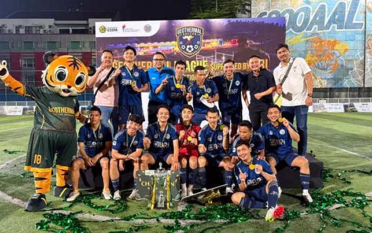 Tim Mini Soccer BRI Region 6 Raih Juara 1 Geothermal League 2026