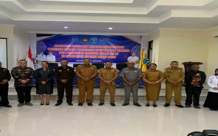 BSKDN Kemendagri Gelar Review Perdana Bersama Pemkab Supiori Utamakan Suara Warga Papua