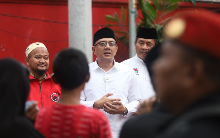 Sekretaris DPD PDI Perjuangan Jawa Timur, Deni Wicaksono