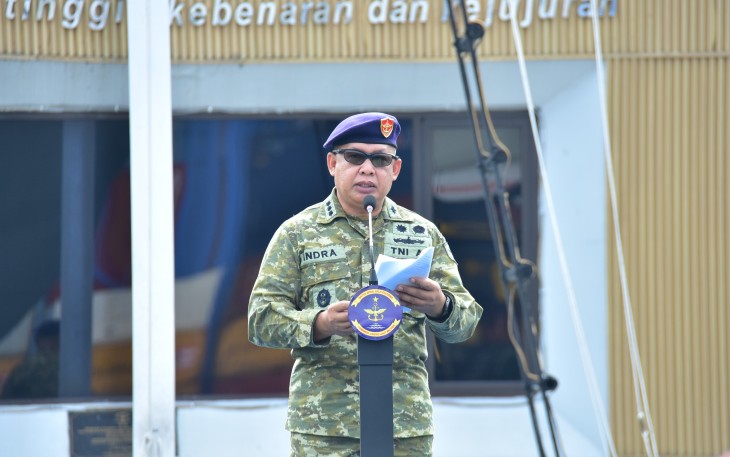 Asisten Teritorial (Aster) Pangkolinlamil Kolonel Laut (P) Indra Joko Rerangin, M.Han