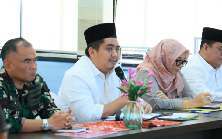  Bupati Bintan Roby Kurniawan SPWK Pimpin Rakor Lintas Sektoral Saat Jelang Lebaran