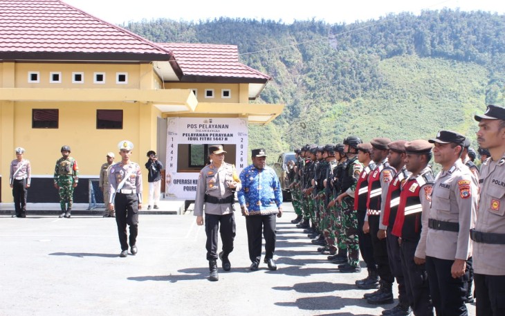 Apel Gelar Pasukan TNI/Polri