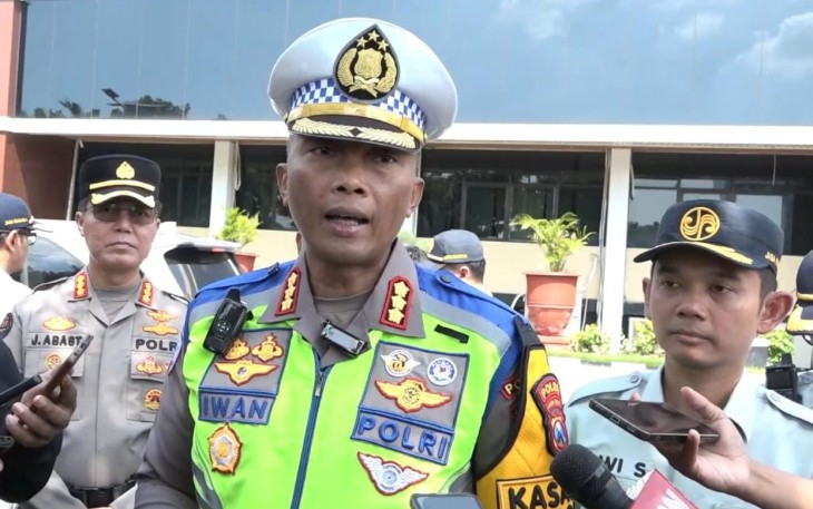 Direktur Lalu Lintas Polda Jatim, Kombes Pol Iwan Saktiadi