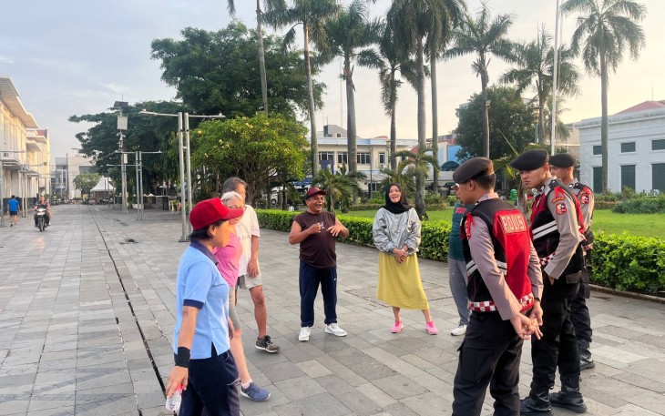 Detasemen Perintis Baharkam Polri Gelar Pengamanan ‘Strong Point’ dan Patroli Dialogis di Titik Vital Jakarta