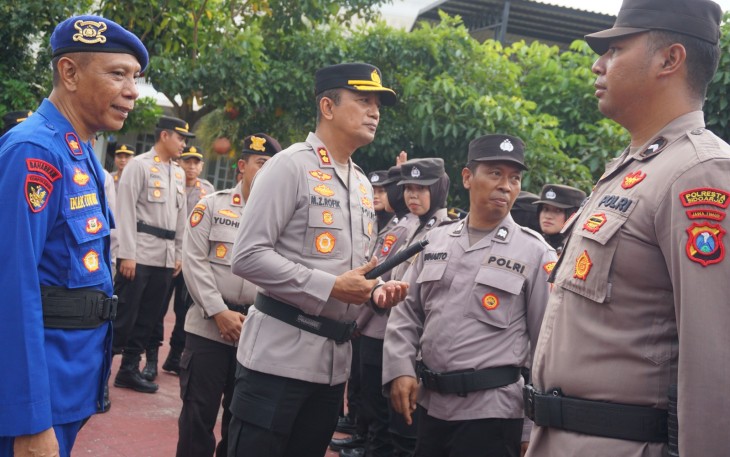Polresta Sidoarjo Siagakan 1.200 Personel Pelayanan Pengamanan Hari Buruh 2026