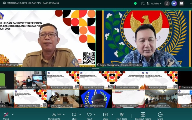 Analis Kebijakan Ahli Madya Direktorat Perencanaan, Evaluasi dan Informasi Pembangunan Daerah, Rendy Jaya Laksamana