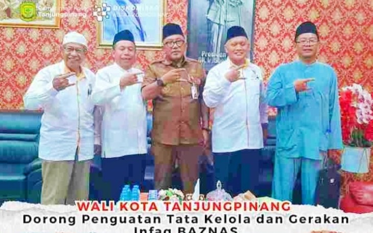 Wali Kota Tanjungpinang Dorong Penguatan Tata Kelola dan Gerakan Infaq Baznas