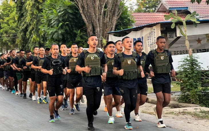 Yonarmed 12 Kostrad Bangun Prajurit Tangguh dan Profesional di Perbatasan