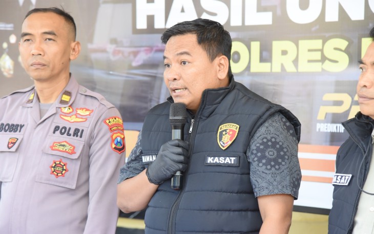 Kasat Reskrim Polres Bondowoso Iptu Wawan Triono 