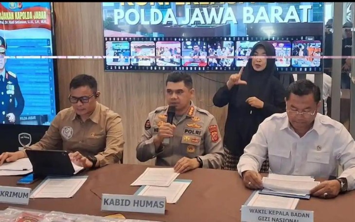 Polda Jabar Bongkar Penipuan Dapur Makan Bergizi Gratis Fiktif 