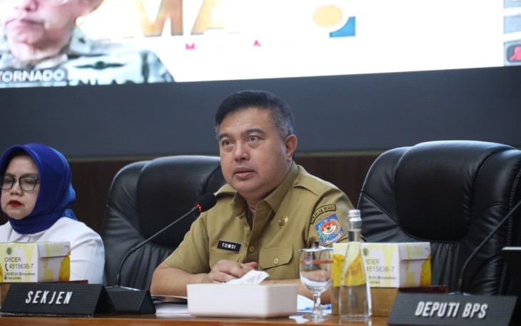Sekretaris Jenderal (Sekjen) Kementerian Dalam Negeri (Kemendagri) Tomsi Tohir