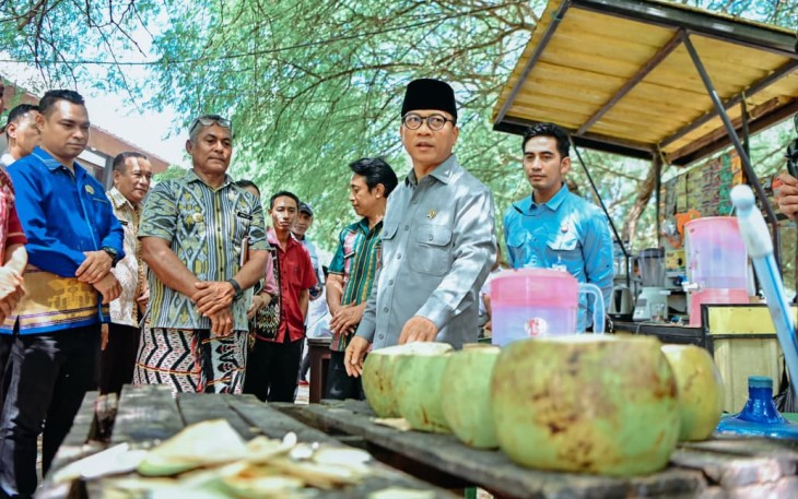 Menteri Desa dna Pembangunan Daerah Tertinggal (Mendes PDT) mengunjungi BUMDesa Damai Lifuleo Kecamatan Kupang Barat, Kabupaten Kupang, Provinsi Nusa Tenggara Timur, Jumat (15/5/2026)