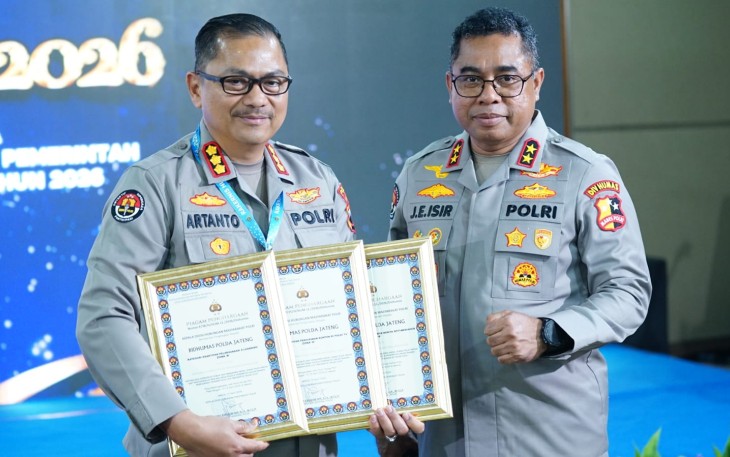 Polda Jateng Raih Tiga Penghargaan Nasional