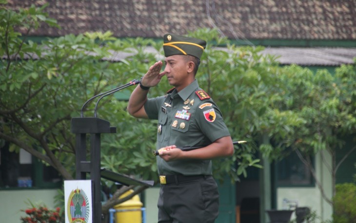 Dandim 0806/Trenggalek Tekankan Profesionalisme Personel