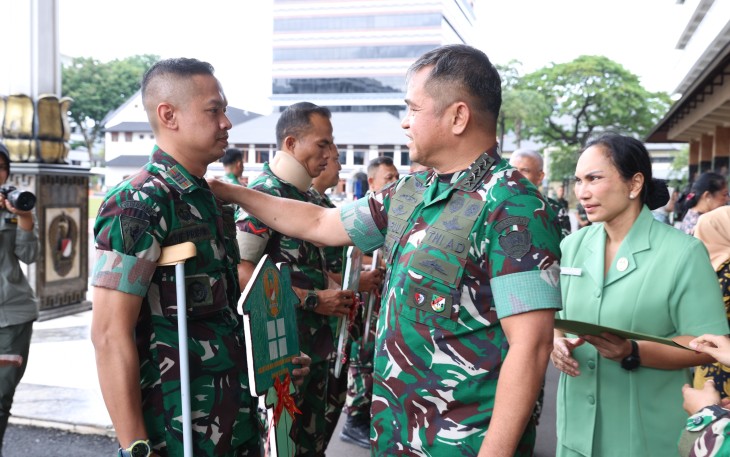 Kepala Staf Angkatan Darat (Kasad) Jenderal TNI Maruli Simanjuntak, M.Sc