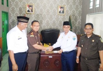 PDAM dan Kejari Jalin Kesepakatan Bidang Hukum, Rabu pagi (01/02/2017).