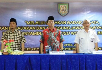 Pembinaan Kelompok Sadar Wisata, Jumat (7/4).