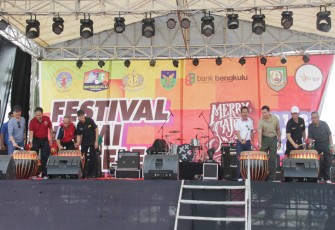 Pembukaan Festival Bumi Rafflesia, Jumat (21/07/2017).