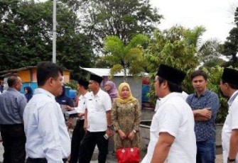 Suasana saat Komisi II DPRD Provinsi Bengkulu melakukan Sidak ke PT PDU.