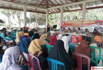 Dit Polairud Polda Bengkulu Laksanakan Sosialisasi Radikalisme dan Anti Pancasila di TPI Pasar Lama, Rabu (16/08/2017).