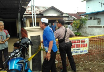 Warga dihebohkan penemuan sesosok mayat seorang Dosen UNIB