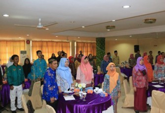 Rapat koordinasi ke 3 di Hotel Raffles City, Kota Bengkulu, Kamis (30/08/2017)
