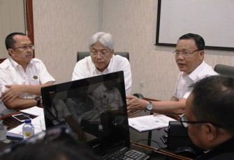 Plt Gubernur Temui Dirjen  Minerba (Mineral dan Batubara) Kementerian ESDM RI Bambang Gatot Ariyono