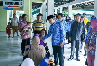 SIDAK-Untuk pelayanan prima, RSUD M Yunus juga diimbau memberikan informasi yang jelas terhadap pasein maupun keluarga pasien.