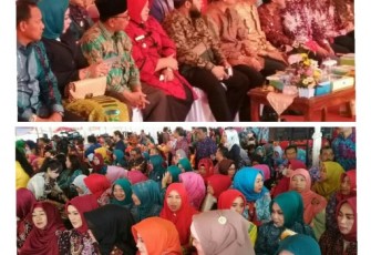 Walikota Bengkulu saat menghadiri Harganas 2017 di Lampung