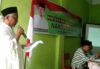 Konferensi Cabang Nahdlotul Ulama Kota Bengkulu yang digelar di kampus STISNU Bengkulu, Minggu (28/1/2018).
