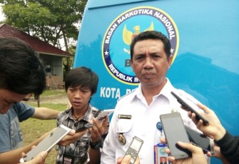 Kepala BNN Kota Bengkulu AKBP Alexander Soeki, S. Sos 