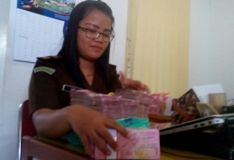 Uang pengembalian dari tersangka diterima Kejaksaan Tinggi Bengkulu