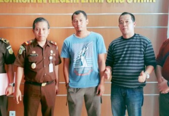 DPO Kejari Bengkulu berhasil ditangkap di Lampung Utara. Foto:bengkulutoday.com