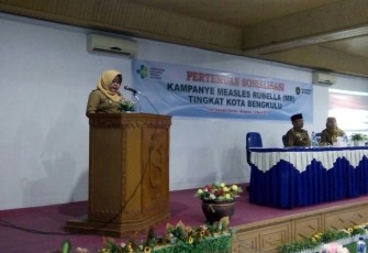 Sosialisasi kampanye Campak Measles dan Rubella (MR)