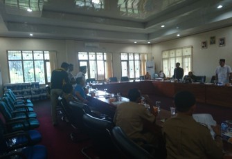 Nampak Kadishub dan Anggota Dewan Kota Bengkulu saat tersulut emosi
