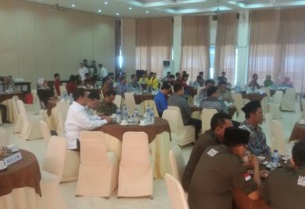 Coffee morning di Hotel Horizon Kota Bengkulu, Minggu (18/03/2018)
