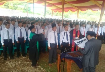 Pelantikan 45 PPK dan 585 PPS