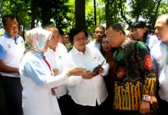 plt gubernur Rohidin Mersyah Dalam Acara Memperingati Hari Bhakti Rimbawan 2018
