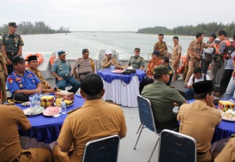 Sekretaris Daerah Provinsi Bengkulu Nopian Andusti Menghadiri Coffe Morning yang Digelar Pangkalan TNI AL (Lanal) Bengkulu