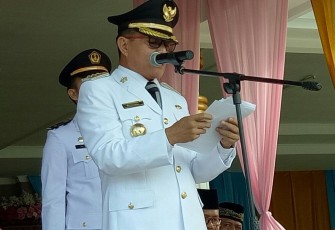 Dirwan Mahmud Saat Menyampaikan Sambutan