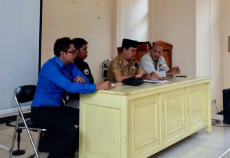 Pelepasan tim futsal SMA Negeri Keberkatan Olahraga (SKO) untuk bertanding di Regional Medan mewakili Bengkulu pada tanggal 14 Maret 2018 di Kantor Dispora Provinsi Bengkulu.